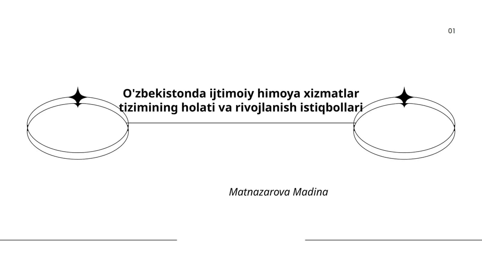 O'zbekistonda ijtimoiy himoya xizmatlar tizimining holati va rivojlanish istiqbollari