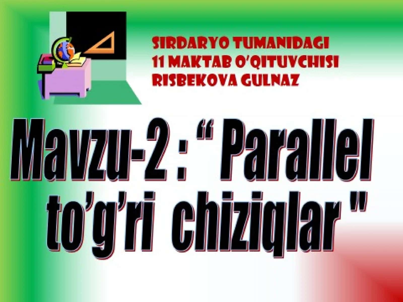 To’g’ri keluvchi tasdiqlarni toping