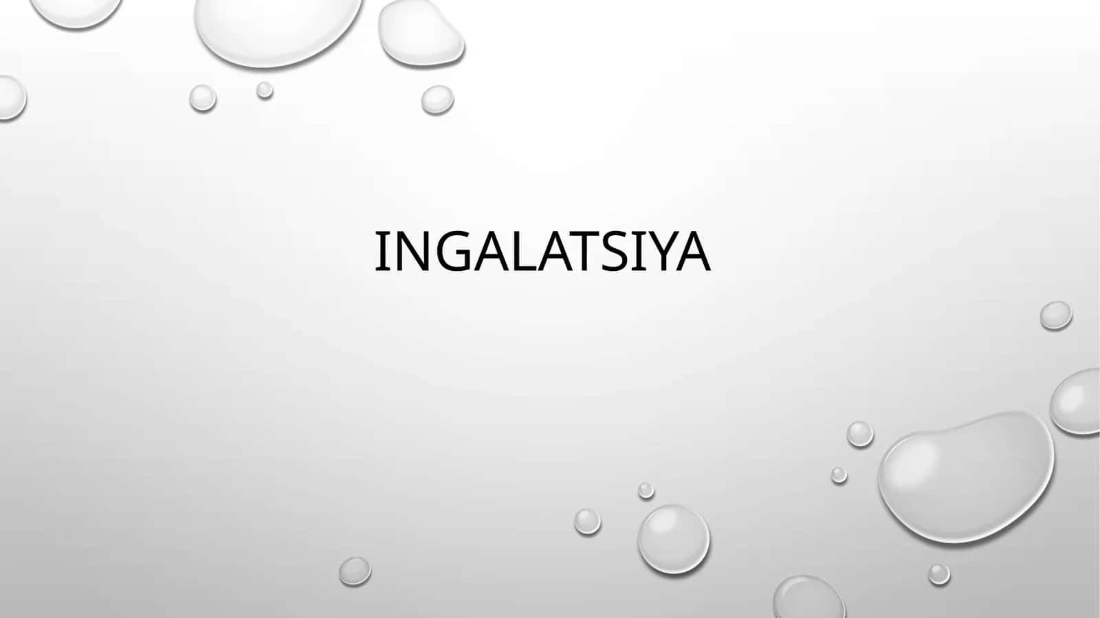 Ingalatsiya