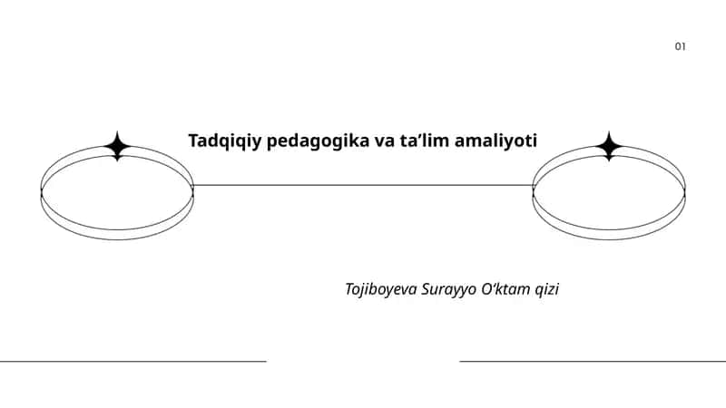 1-sinf ichida amaliy pedagogik tadqiqotlar