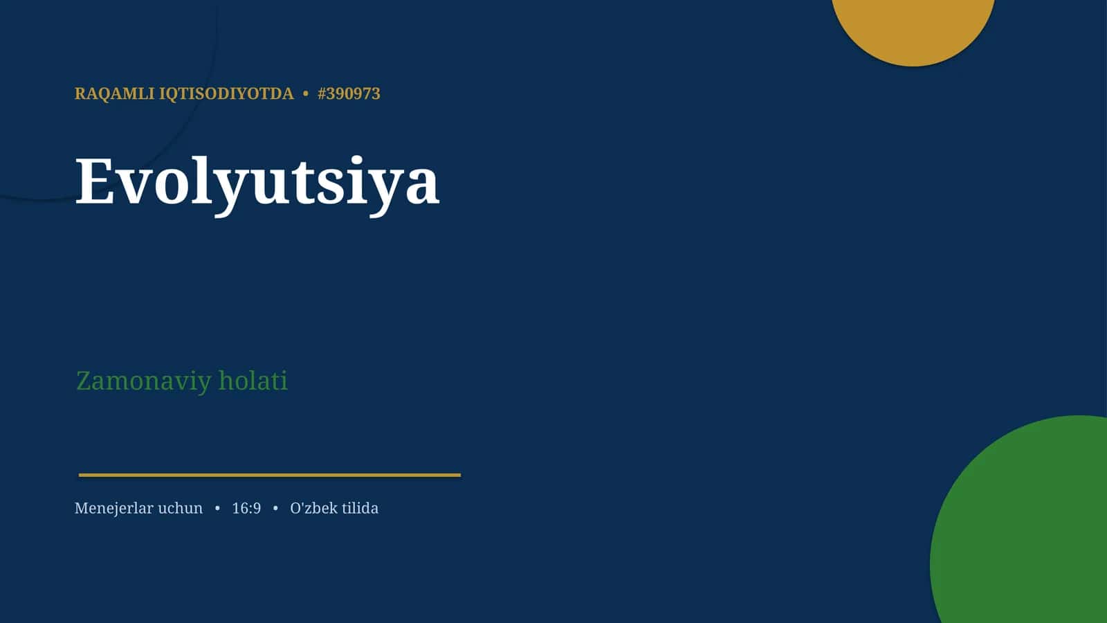 Evolyutsiya