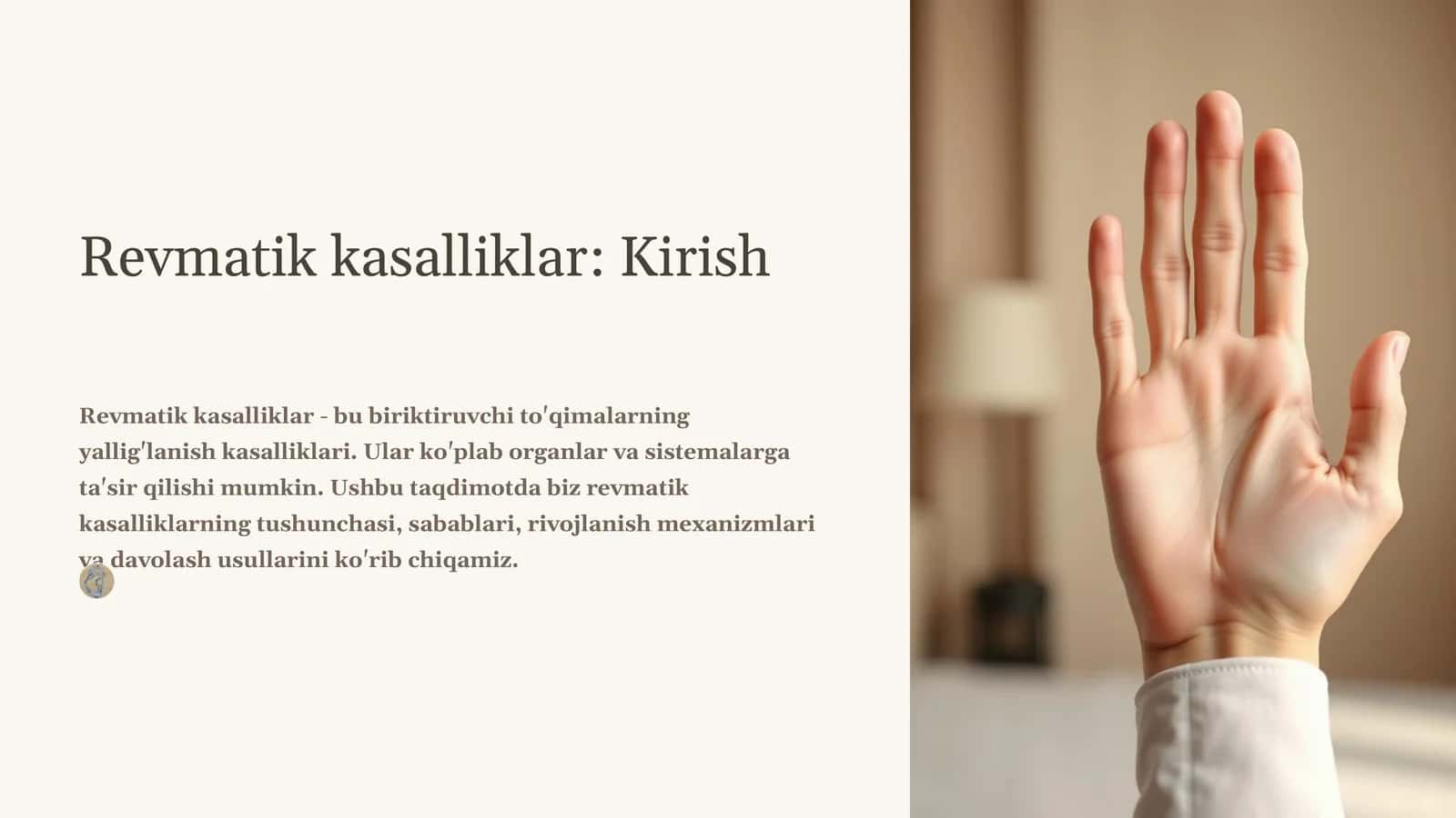 Revmatik kasalliklar: Kirish