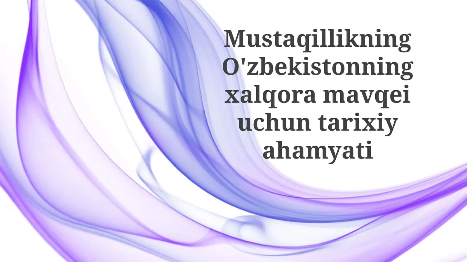 O'zbekistonning Mustaqilligi: Xalqaro Maydondagi Dastlabki Qadamlar