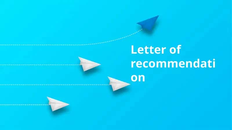 Letter of recommendation