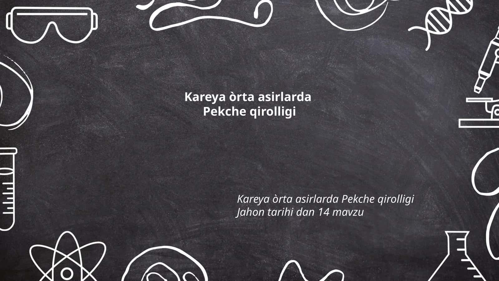 Kareya òrta asirlarda Pekche qirolligi