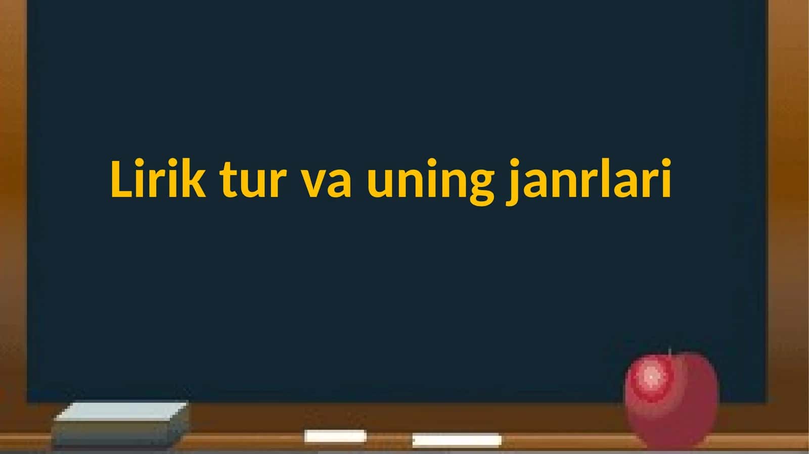 Lirik janr