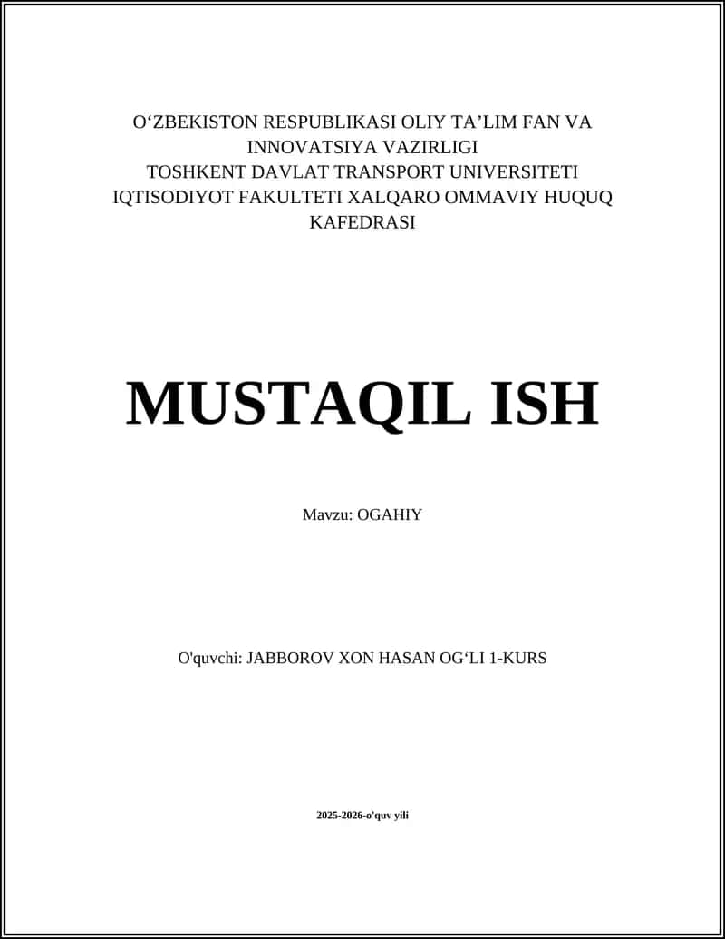 OGAHIY