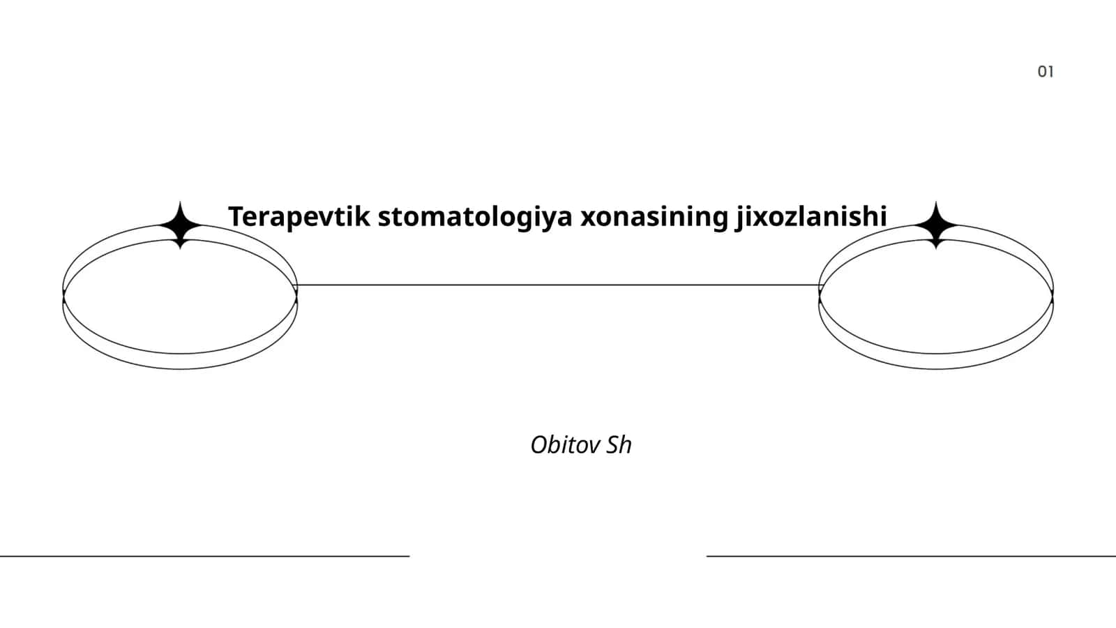 Terapevtik stomatologiya xonasining jixozlanishi