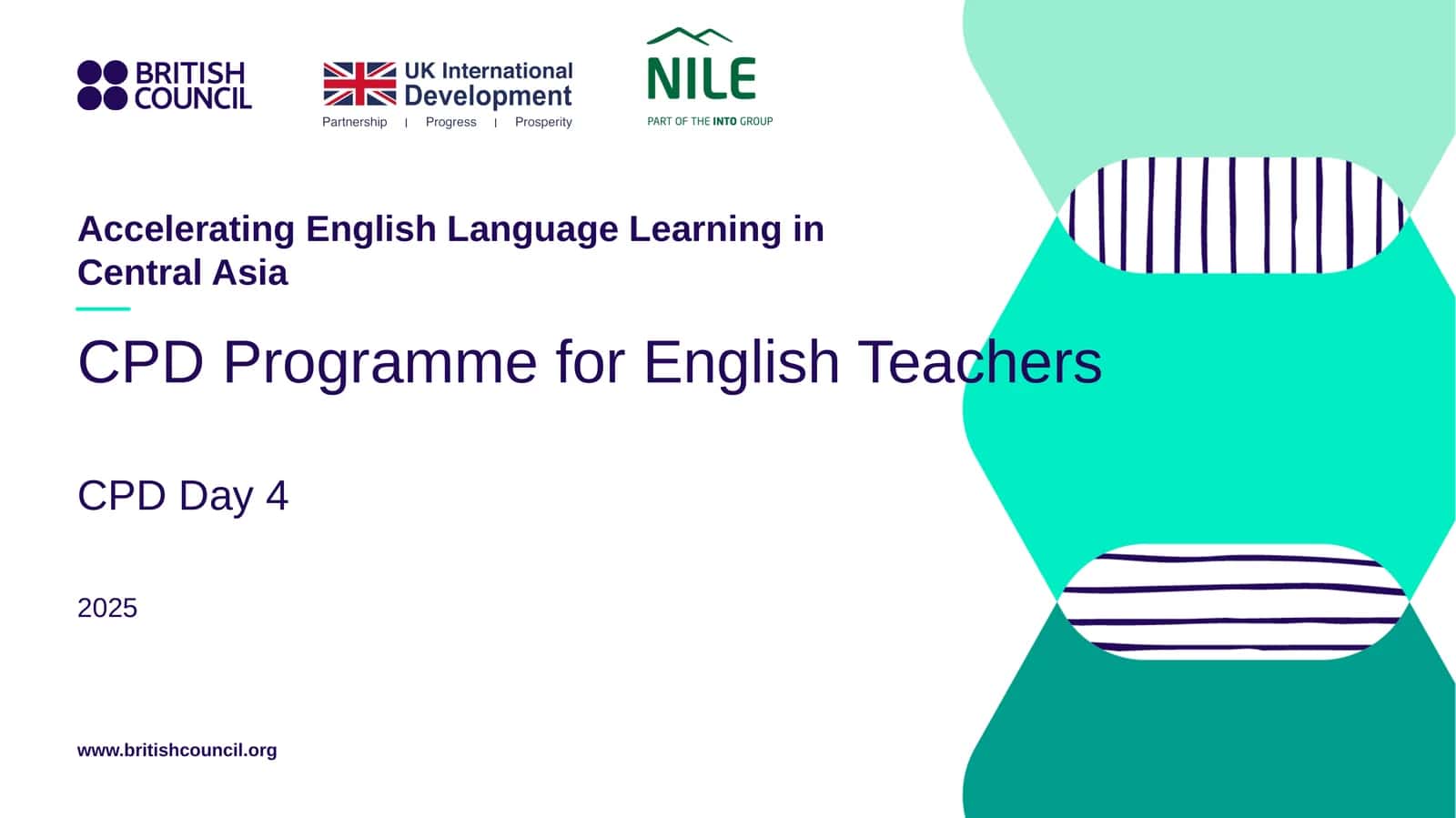 CPD Programme for English TeachersCPD Day 4