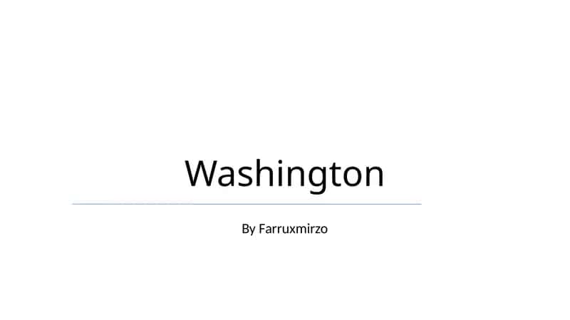 Washington
