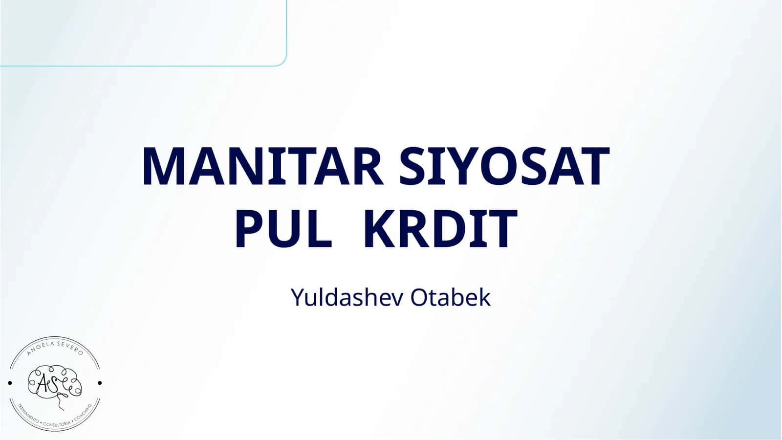 MANITAR SIYOSAT PUL KRDIT