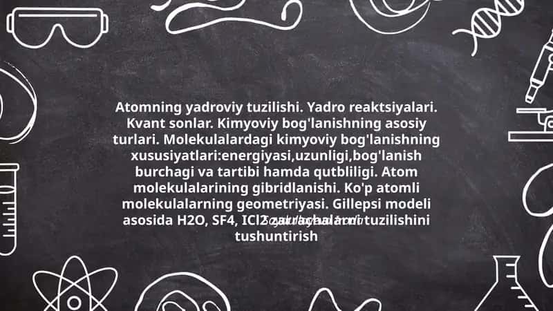 Atomning yadroviy tuzilishi