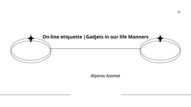 On-line etiquette |Gadjets in our life Manners
