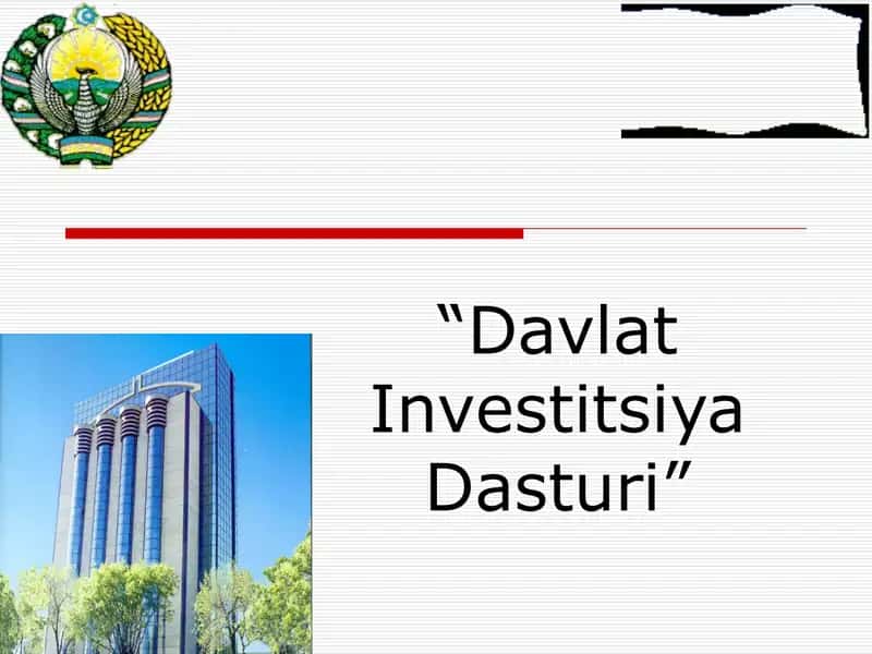 Davlat Investitsiya Dasturi