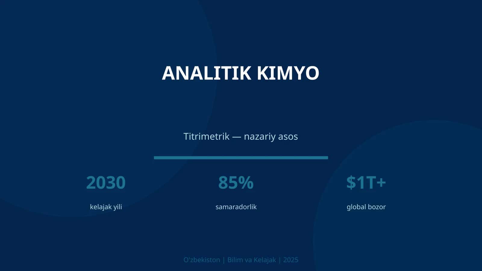 Analitik Kimyo