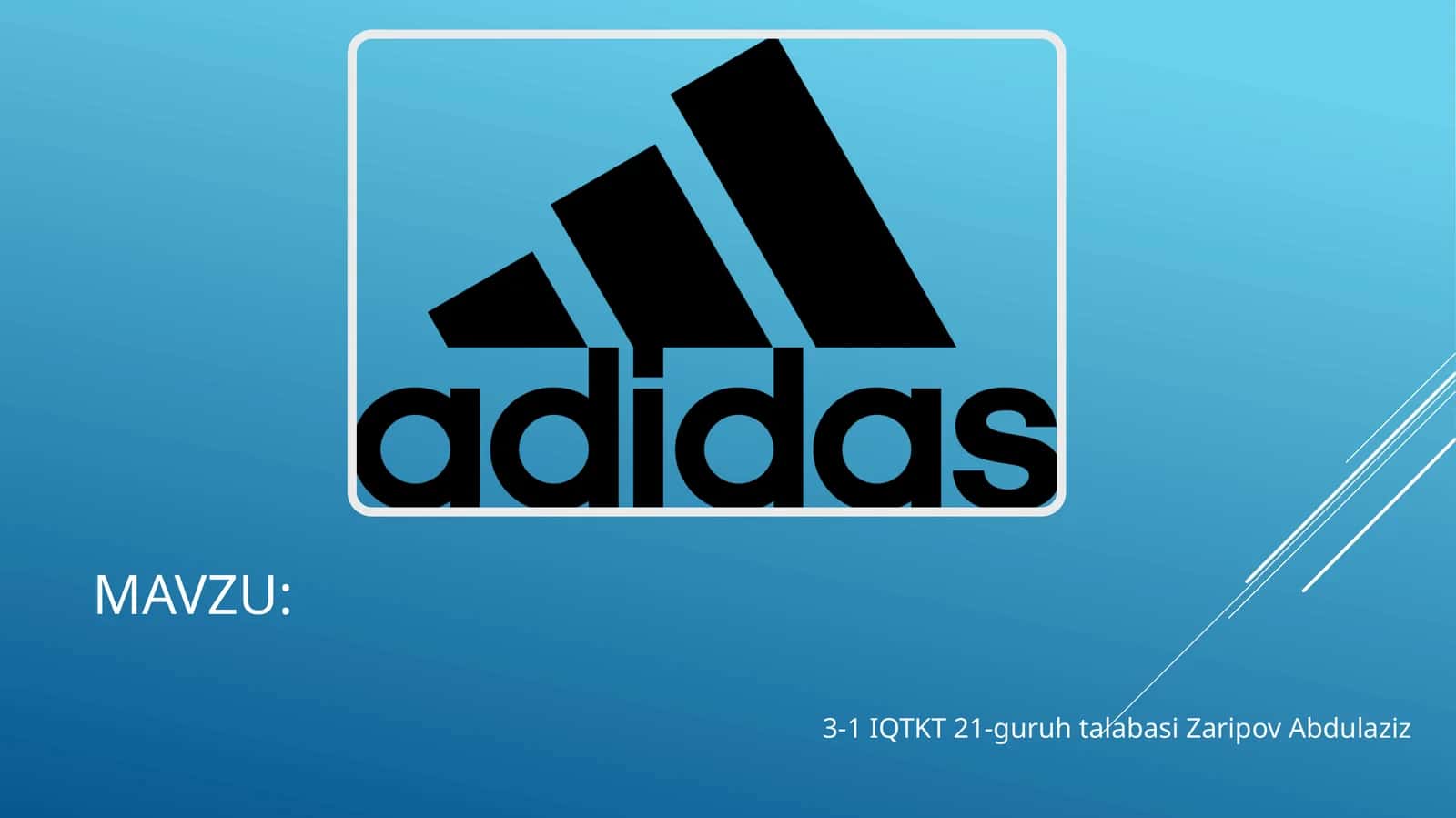 Adidas AG