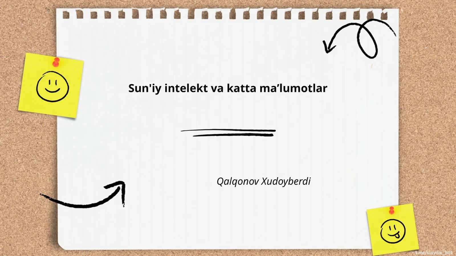 Sun'iy intelekt va katta maʼlumotlar