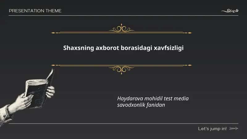 Shaxsiy ma'lumotlarni himoya qilish