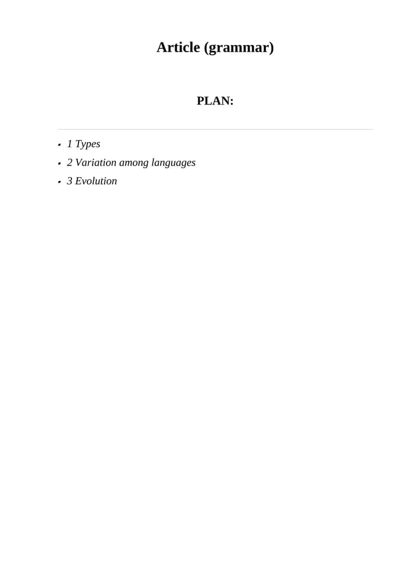 Article (grammar)