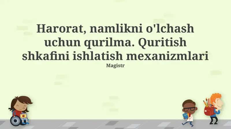 Quritish shkafi