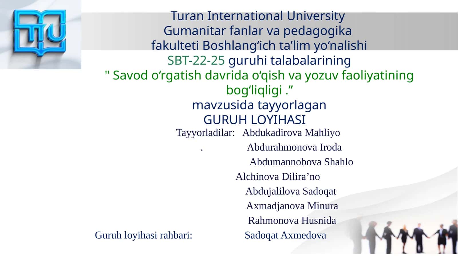 Savod o‘rgatish davrida o‘qish va yozuv faoliyatining bog‘liqligi