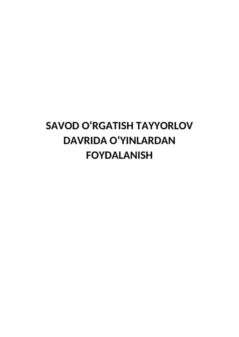 Ta'lim To'g'risidagi Qonun
