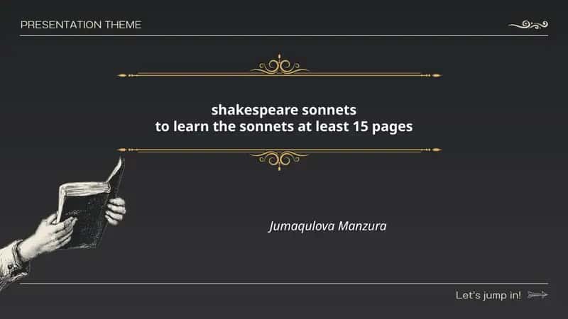 Shakespeare Sonnets