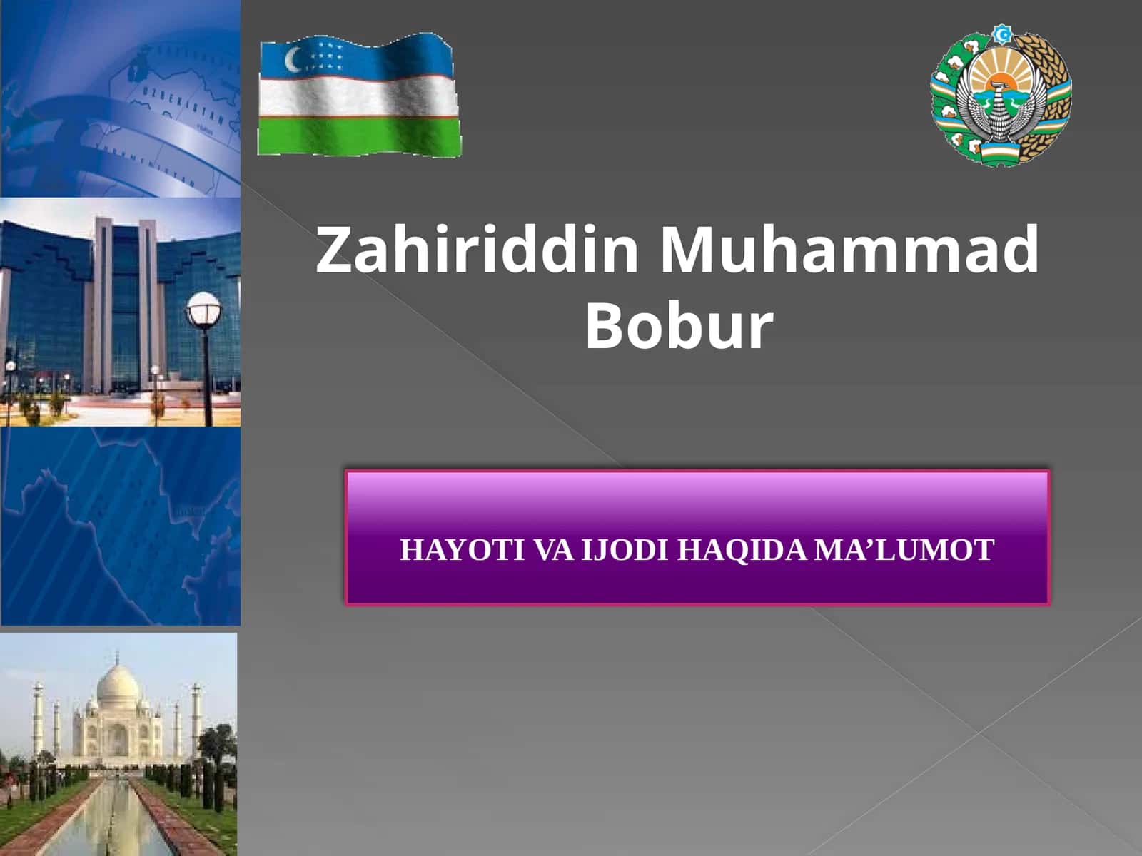 Zahiriddin Muhammad Bobur
