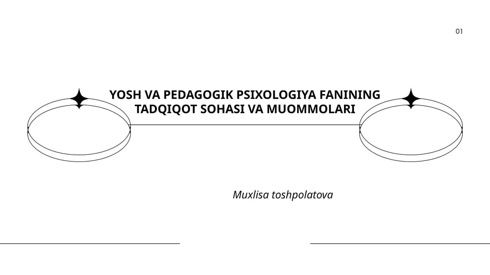 YOSH VA PEDAGOGIK PSIXOLOGIYA FANINING TADQIQOT SOHASI VA MUOMMOLARI