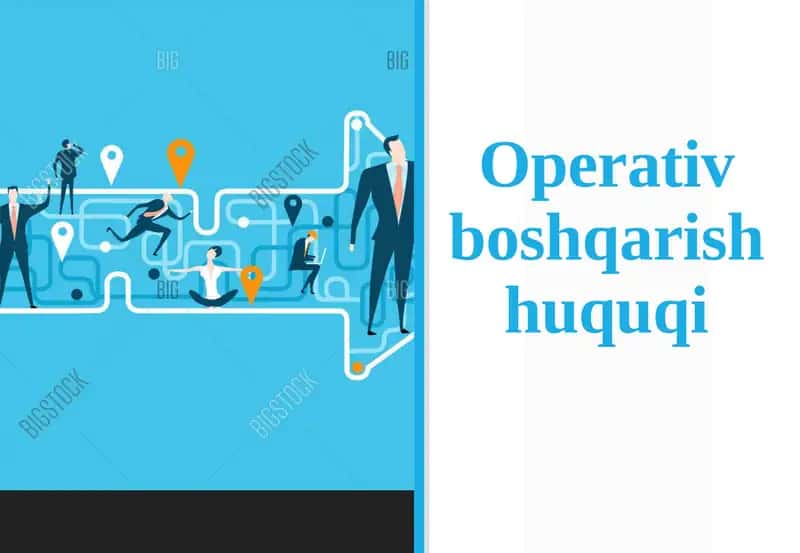 Operativboshqarish huquqi
