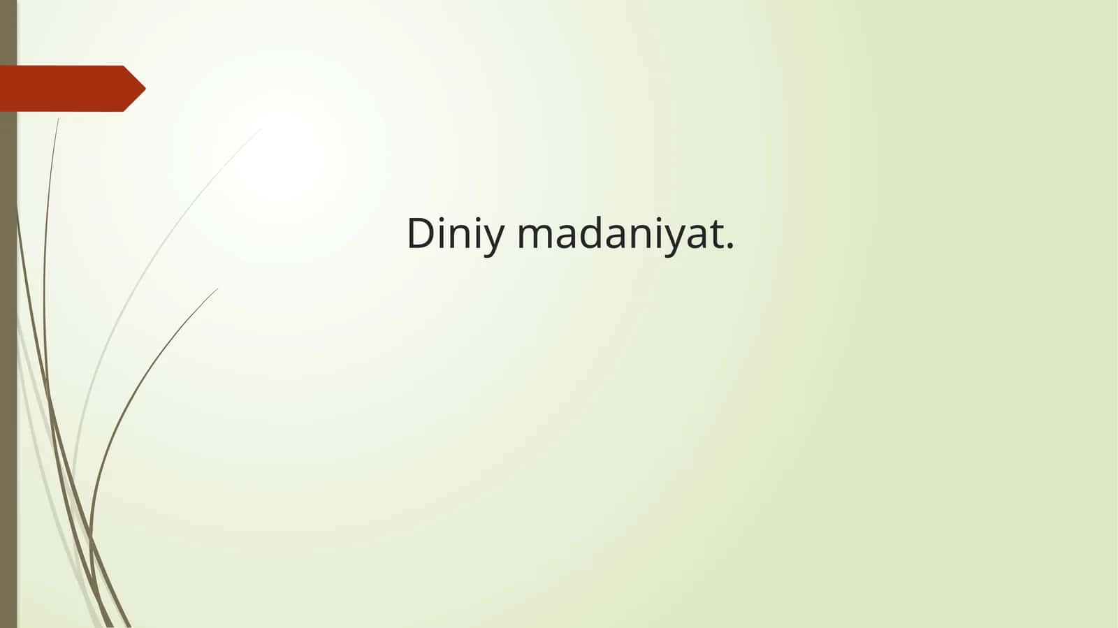 Din madaniyati