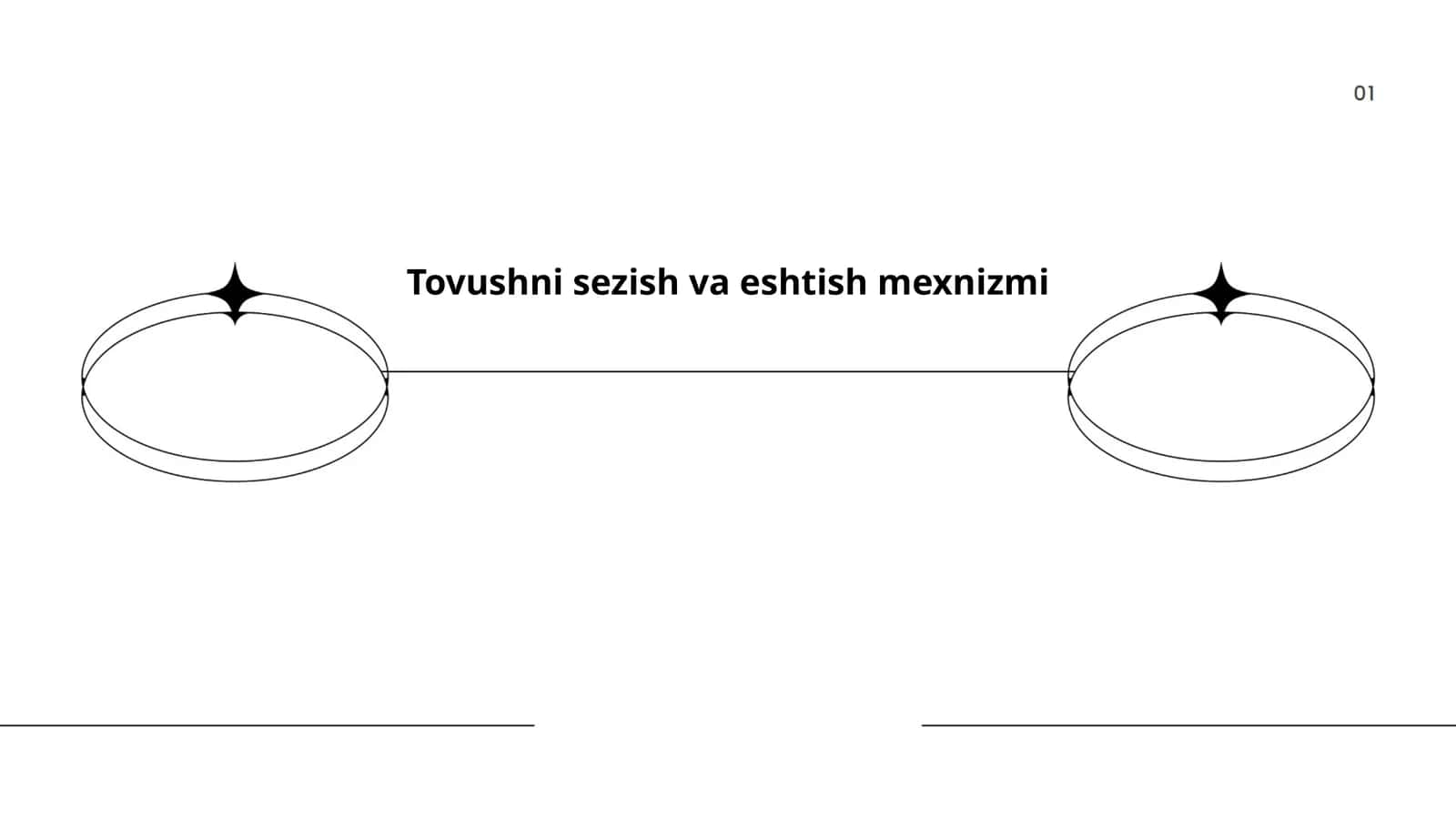 Tovushni sezish va eshtish mexnizmi