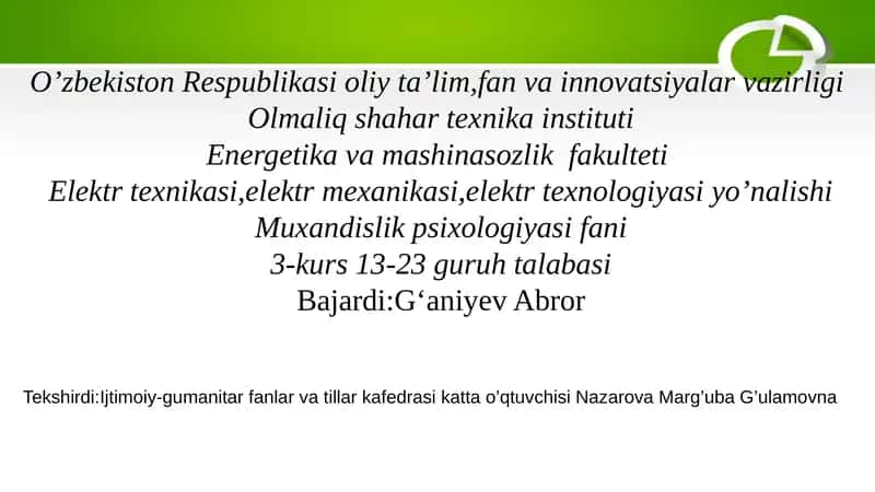 Muhandislik psixologiyasi