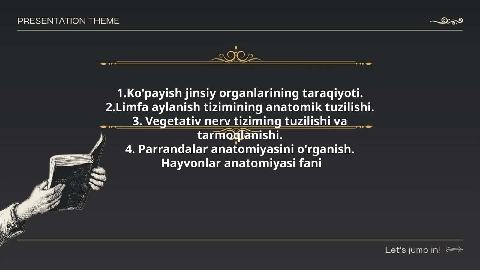 Hayvonlar anatomiyasi fani