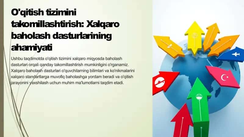 Xalqaro baholash dasturlari