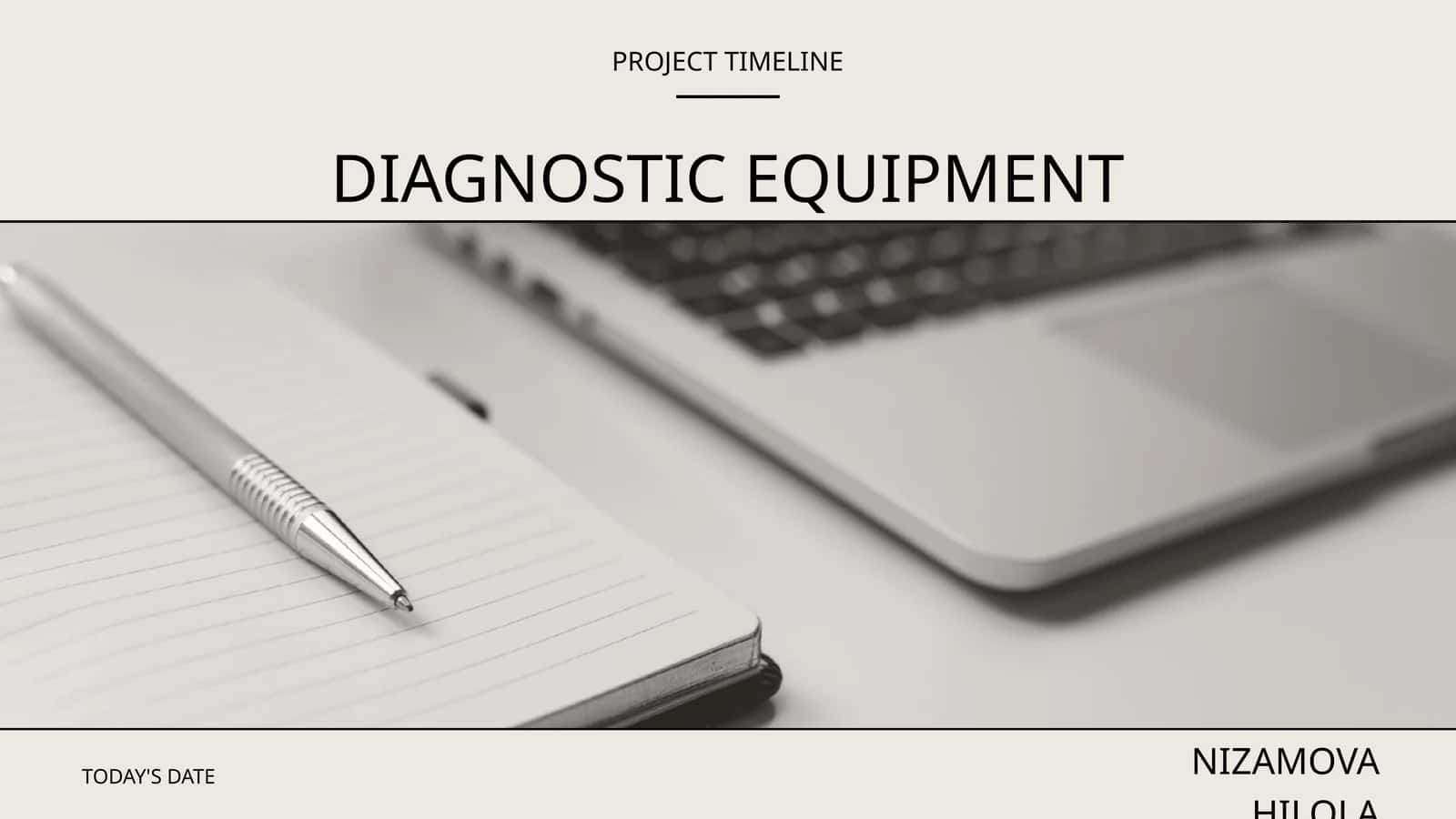 DIAGNOSTIC EQUIPMENT