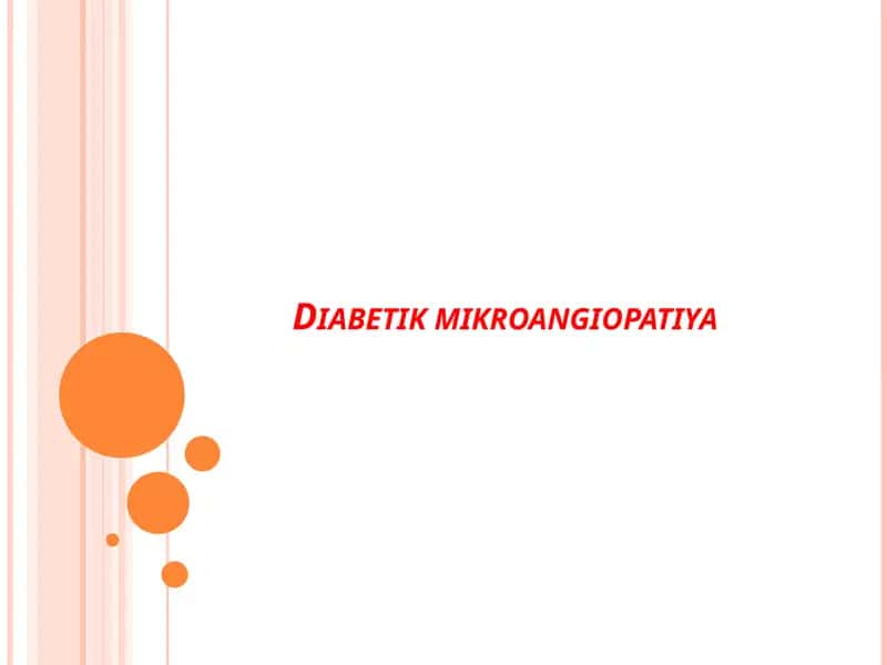 Diabetik mikroangiopatiya