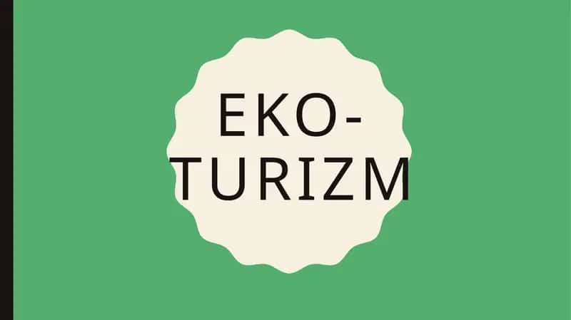 Ekoturizm