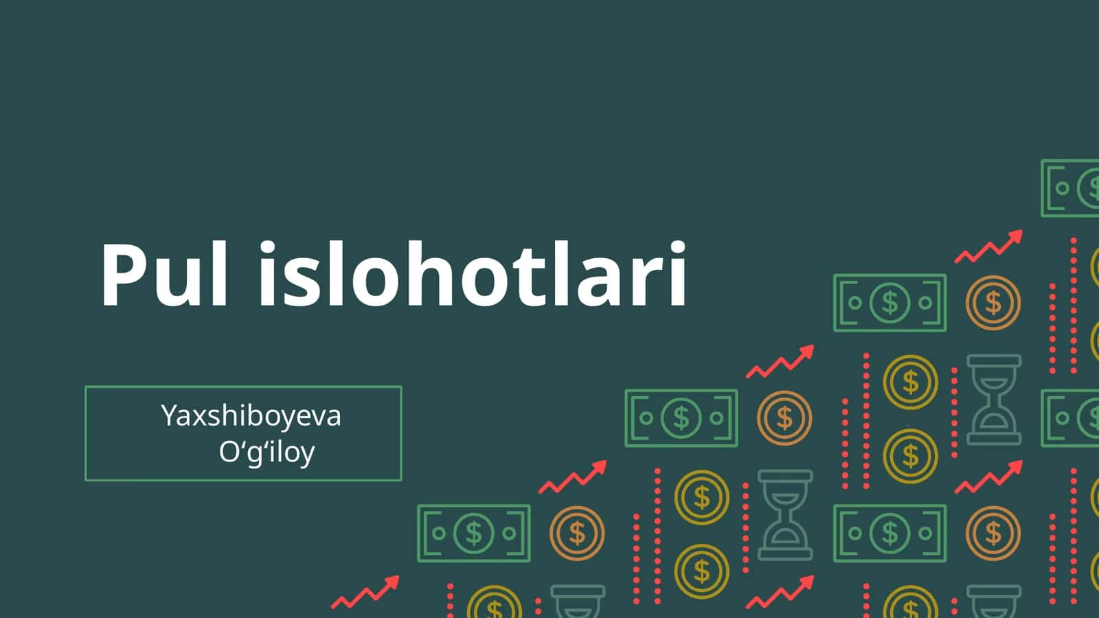 Pul islohotlari