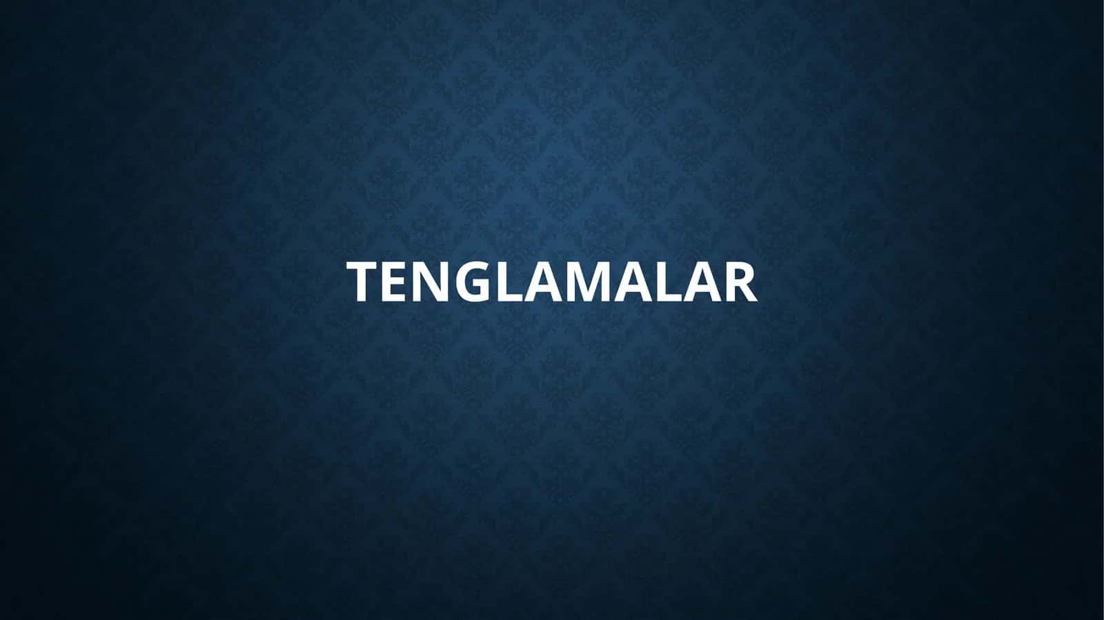 Tenglamalar