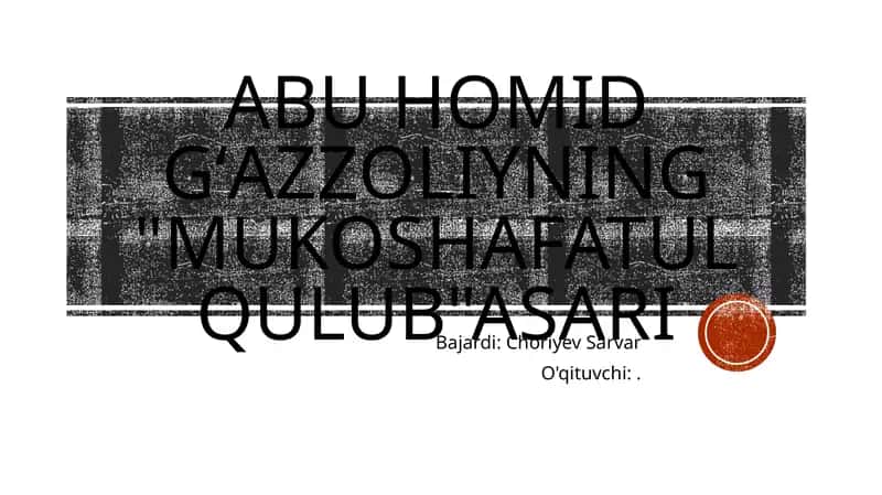 Mukoshafatul qulub