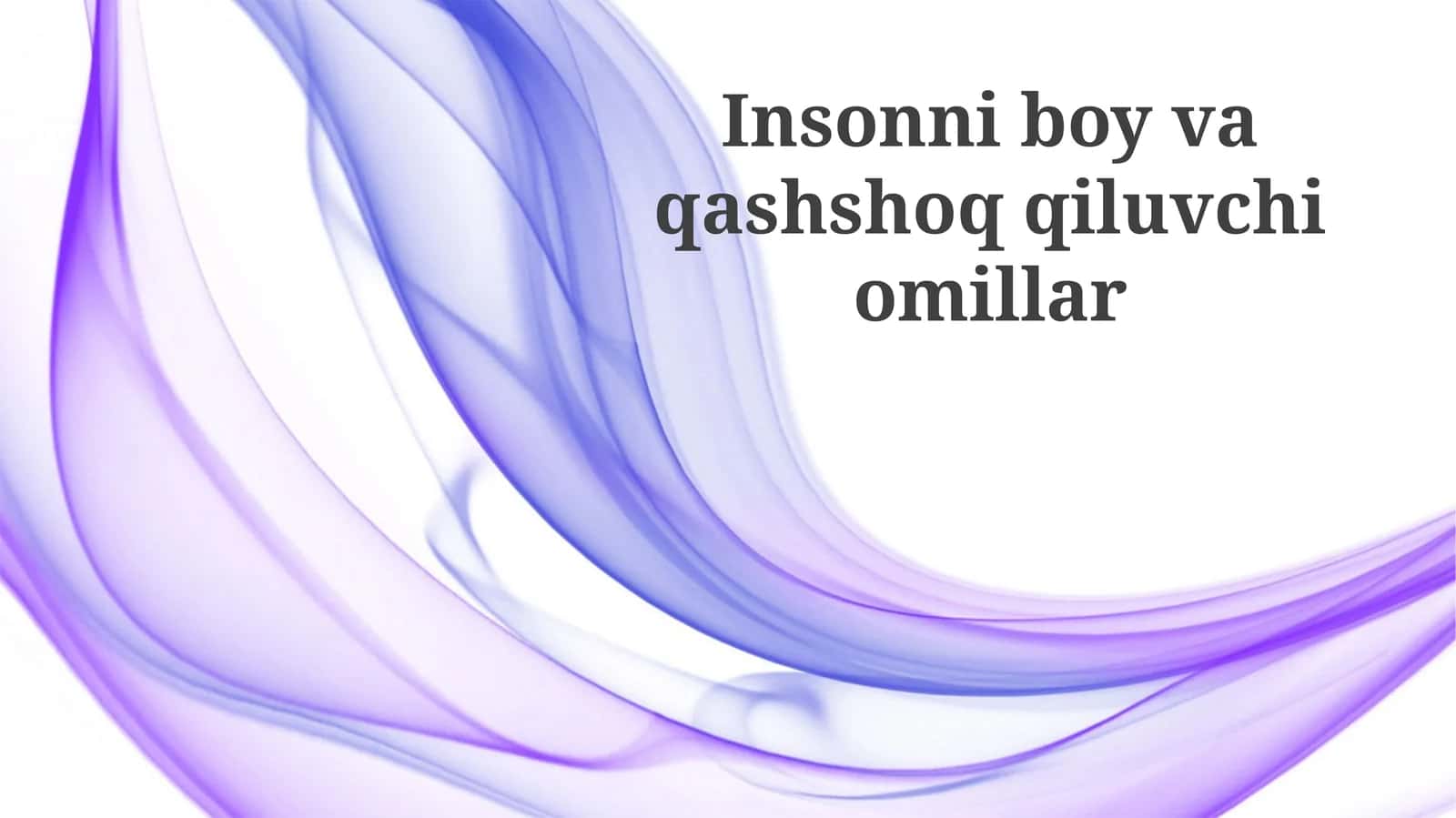Uyqusizlik va Qashshoqlikning Oʻzaro Bogʻliqligi
