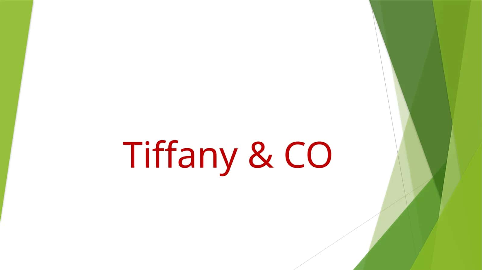Tiffany & Company