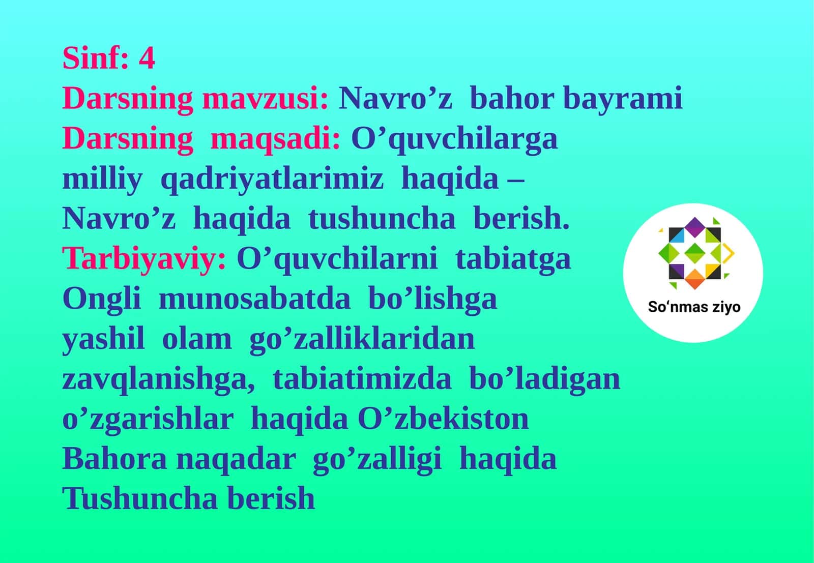 Navro’z bahor bayrami