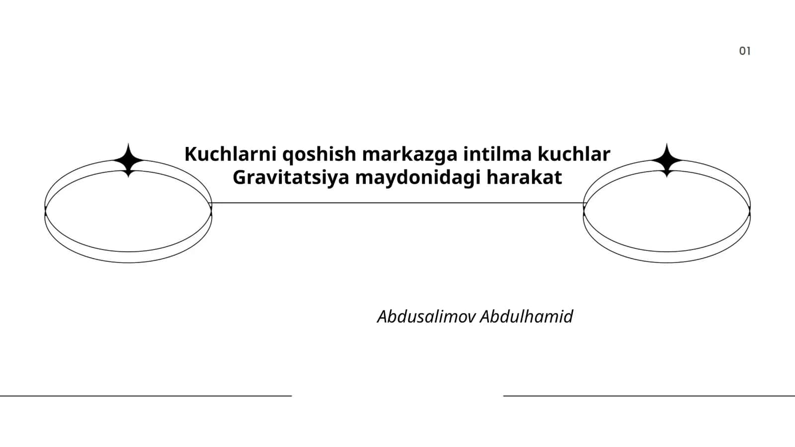 Kuchlar va Gravitatsiya maydonidagi harakat