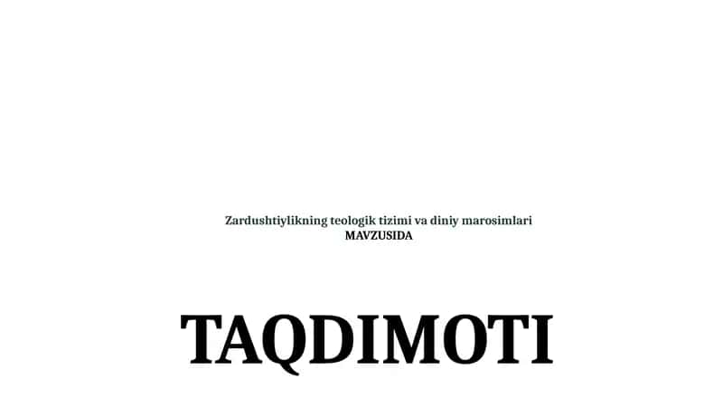 Zardushtiylikning teologik tizimi va diniy marosimlari