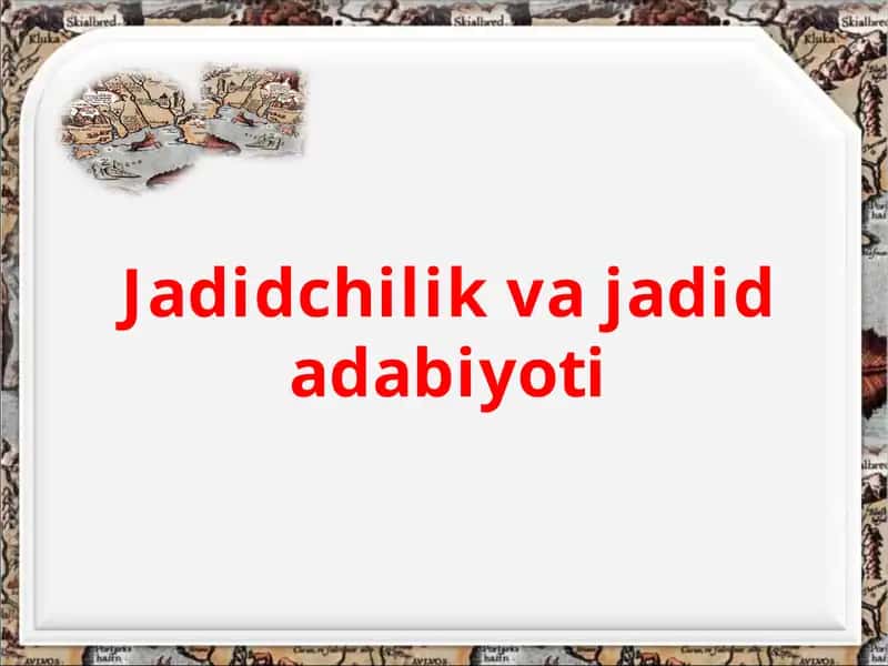 Turkiston jadidchilik harakati