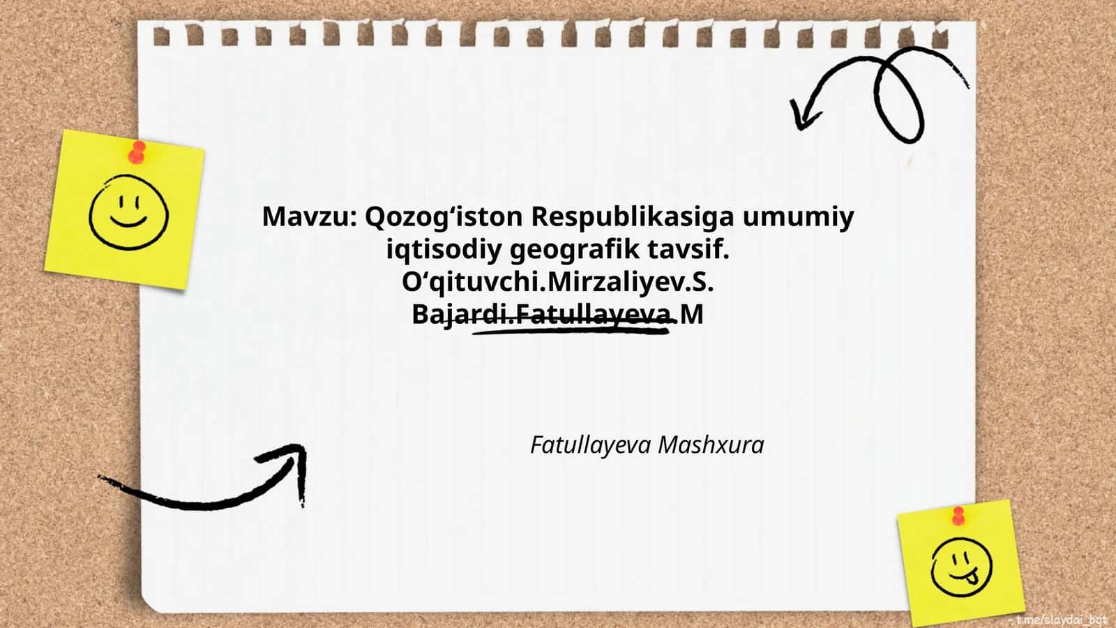 Qozogʻiston Respublikasiga umumiy iqtisodiy geografik tavsif