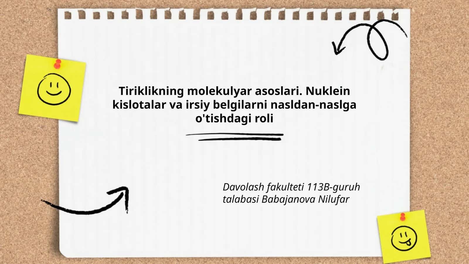 Tiriklikning molekulyar asoslari