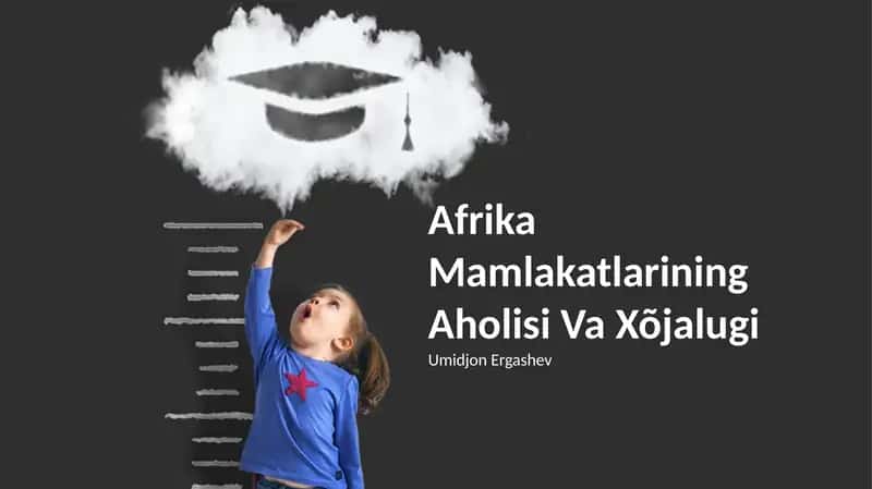 Afrika Mamlakatlarining Aholisi Va Xõjalugi